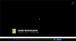 Desktop Screenshot of jagd-rucksack.at